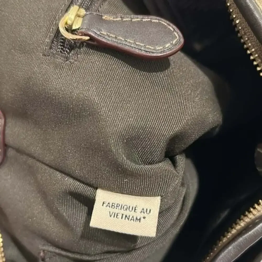 Coach Crossbody File bag Signature Brown